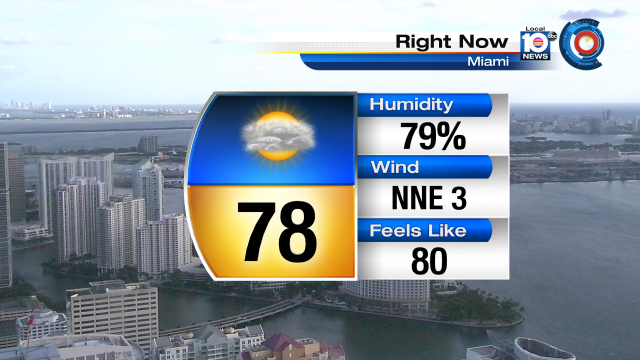 MORNING CLOUDS - Good morning South Florida! These morning clouds will hang around for the rest of our Saturday #FLwx http://t.co/bwqVw82AzK