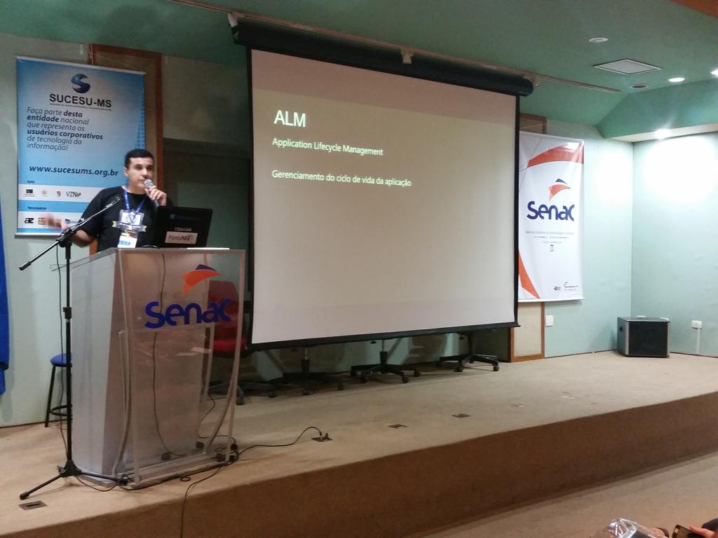 adrianobertucci's tweet image. Introdução à #alm com @gumalheiros no #ALMRoadShow de Campo Grande/MS
