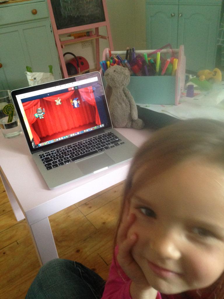 MattWarne's tweet image. First coding lesson with my girl - great grasp of simple algorithms #coding @EspressoCoding