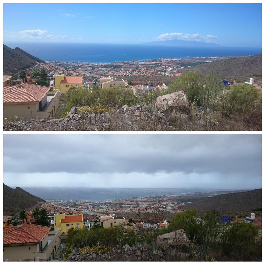 philwallis1977's tweet photo. What a difference 24hrs makes!!#tenerife #costaadeje #Holiday #sunvsrain http://t.co/zIhssgS1JM