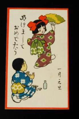 ”レトロかわいい”大正時代の年賀状は今見てもオシャレだ！