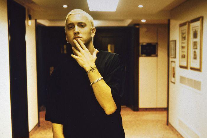 Wish a happy 43rd birthday! Check out these 15 old school Marshall Mathers photos:  