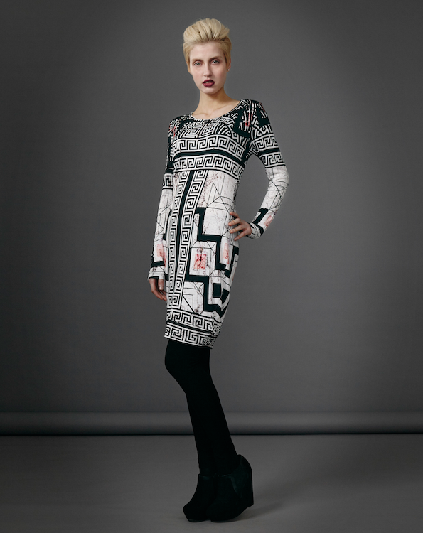 The Tile Print dress is the ultimate style statement --> buff.ly/1k4Aecg