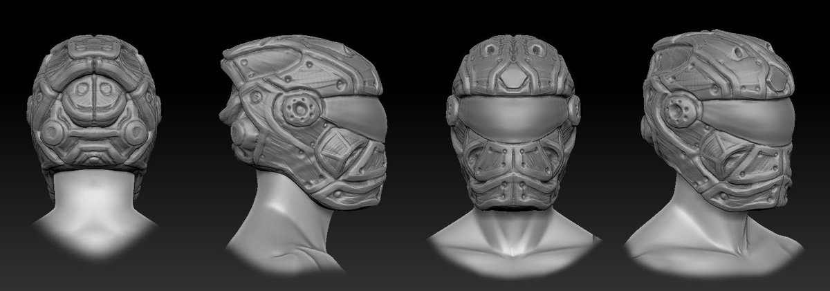 Naivrat's tweet photo. Rough sculpt of android helmet, how do you like it?
#gamedev #indiedev #indiegame http://t.co/iGnDu9IKuH
