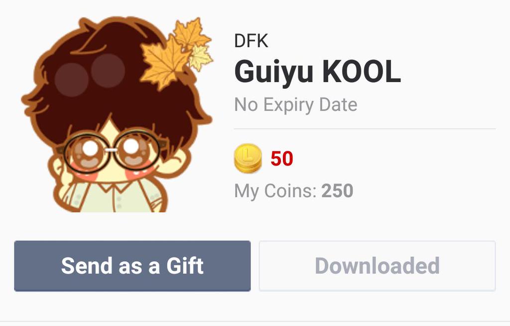 dokfinkub's tweet photo. Let 's enjoy 2 versions of @GaemGyu LINE stickers *Guiyu KOOL* https://t.co/aKTa1FTOEM search 'Guiyu' ' thankyu♡ http://t.co/WCkVquHTmb