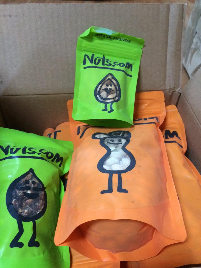 @nuts So excited this box arrived this morning!  #cantstopsingingthesong. #happydance. #alittlenuts