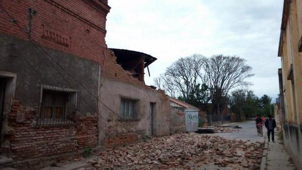 Forte Terremoto Salta Argentina, si registrano danni a El Gapon.