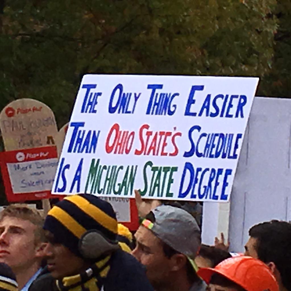Two rivals, one sign. Well played.