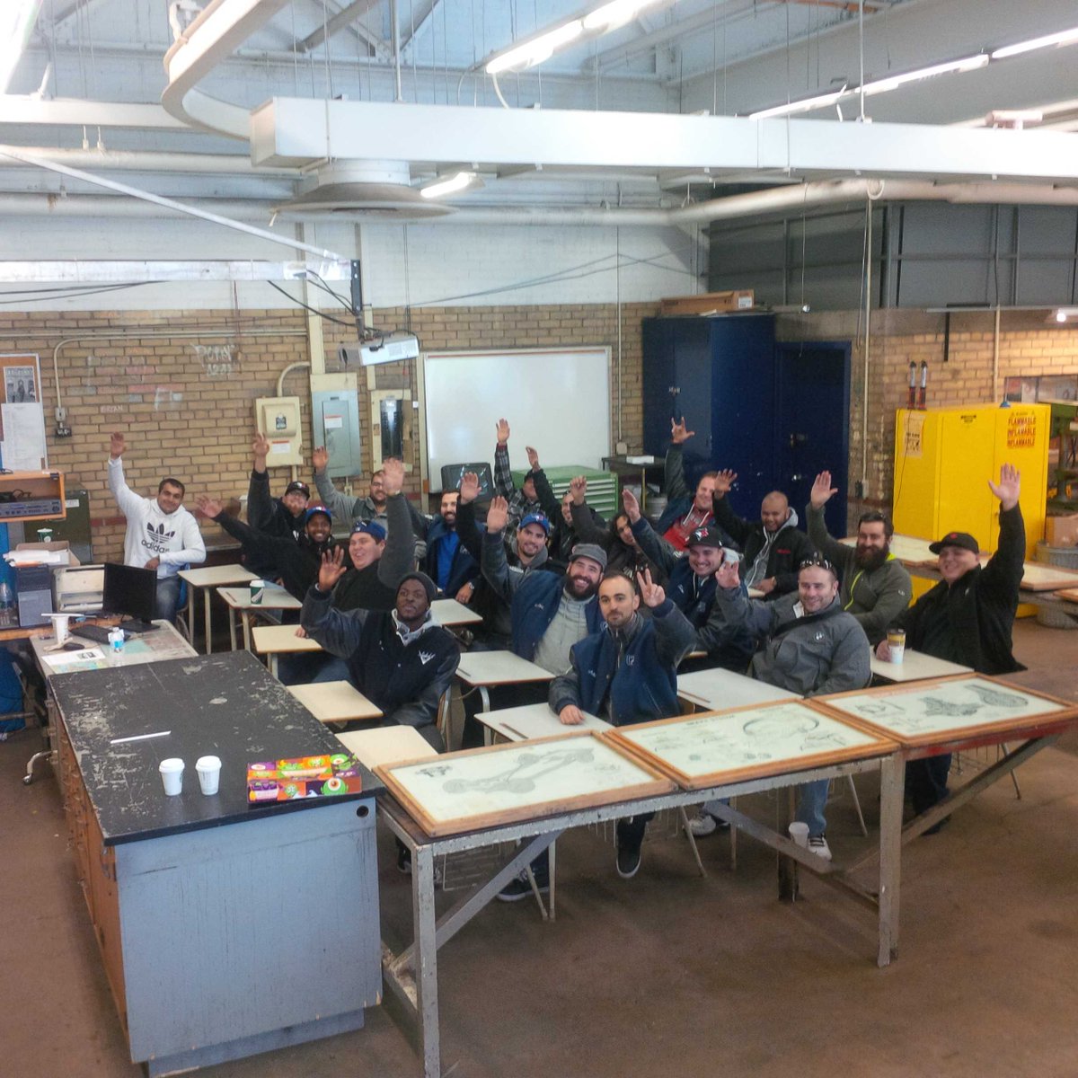 Central Tech 100th Anniversary Alumni Car Show- former students finally know the answer!