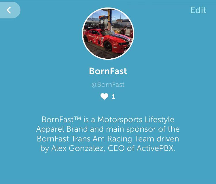 BornFastRacing's tweet image. Add us on the cool new #periscope app for live broadcasts of Motorsports events. #bornfast