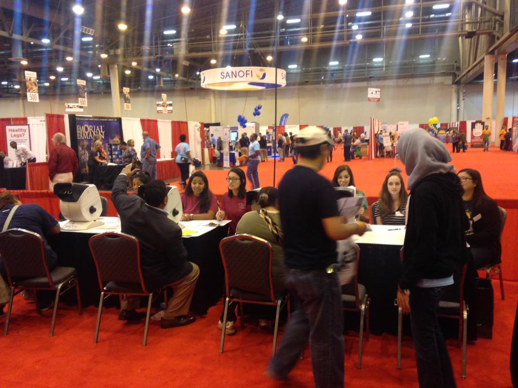 .<a href="/PBTEXAS/">Prevent Blindness TX</a> doing vision screenings! #HtownEXPO2015