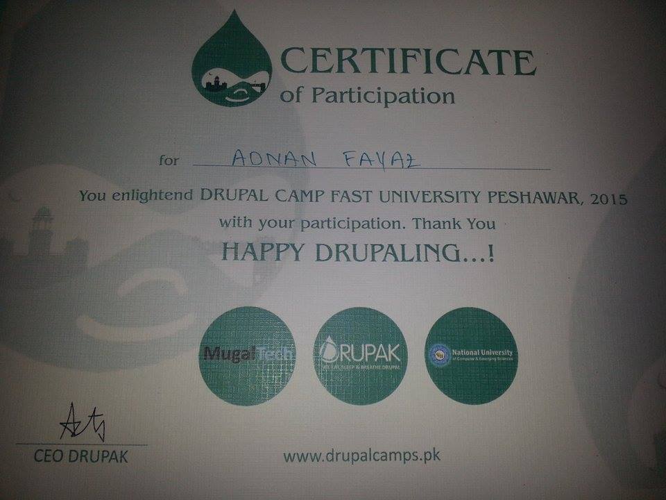 adnanfayaz7's tweet image. #drupalcamppeshawar
@sokaniwaal 
@Chamkanian 
@BilalKhawaja23