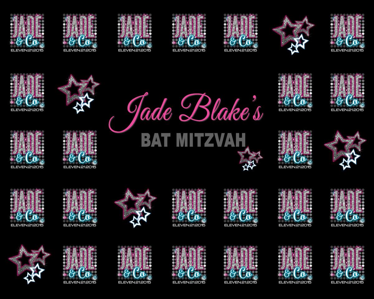 Bstepandrepeat's tweet image. Evolution Productions Presents Jade Blake's Bat mitzvah Designed by beststepandrepeat.com