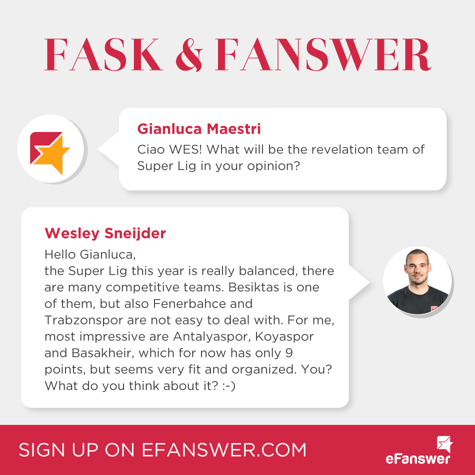 eFanswer's tweet photo. Good #Fask Gianluca! Let's check @sneijder101010 #Fanswer! #FaskWesley on #eFanswer http://t.co/LYl3gUHX3h http://t.co/R2WUiADCzy