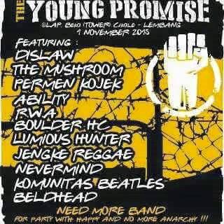 Merapat yoo THE YOUNG PROMISE at CIKOLE LEMBANG !