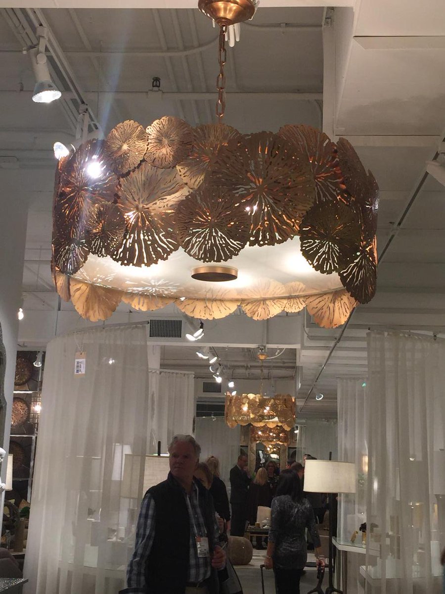 GlobalViews's tweet photo. Lily pad pendant, antique brass #studioahome #hpmkt http://t.co/QycaYmrjhJ