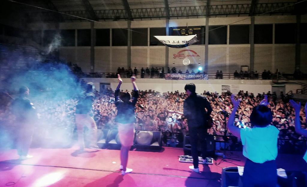 Awesome night, awesome <a href="/charitypro2015/">Charity Project</a> &amp; awesome moment with #hmsuns &amp; @MaliqMusic