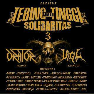 Besok kita bakalan perform di event "Tebing Tinggi Solidaritas 3" See ya pals ! \,,/