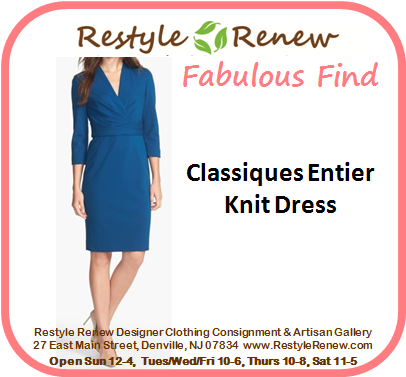 RestyleRenew's tweet image. You'll be right on trend in this indigo #FabFind from #ClassiquesEntier. #fallfind #denville #shopsmarter