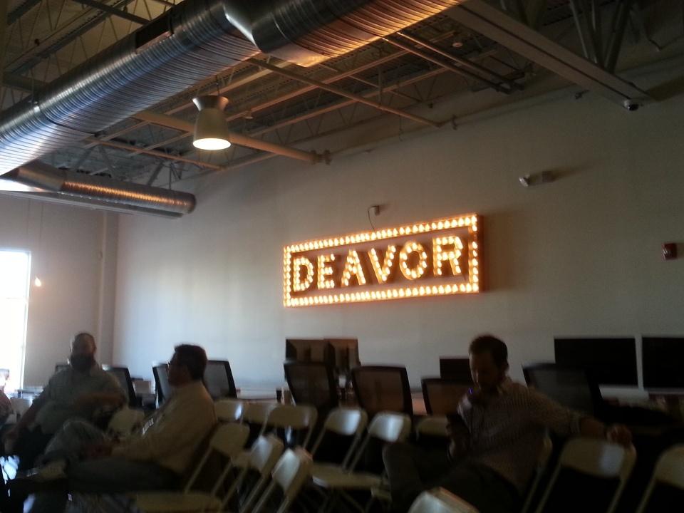 wogsland's tweet photo. The @deavorco sign is a little much, no? http://t.co/MZWKVQd6e5