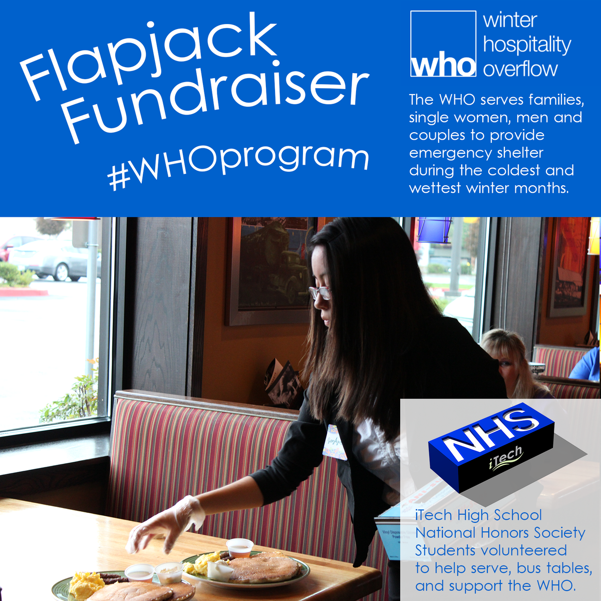 WHOprogram's tweet photo. Thanks for everyone who came today, we had a blast :) #WHOprogram Thanks @Applebees @iTechPrep &amp; everyone who came. http://t.co/xwB5LVRa7K