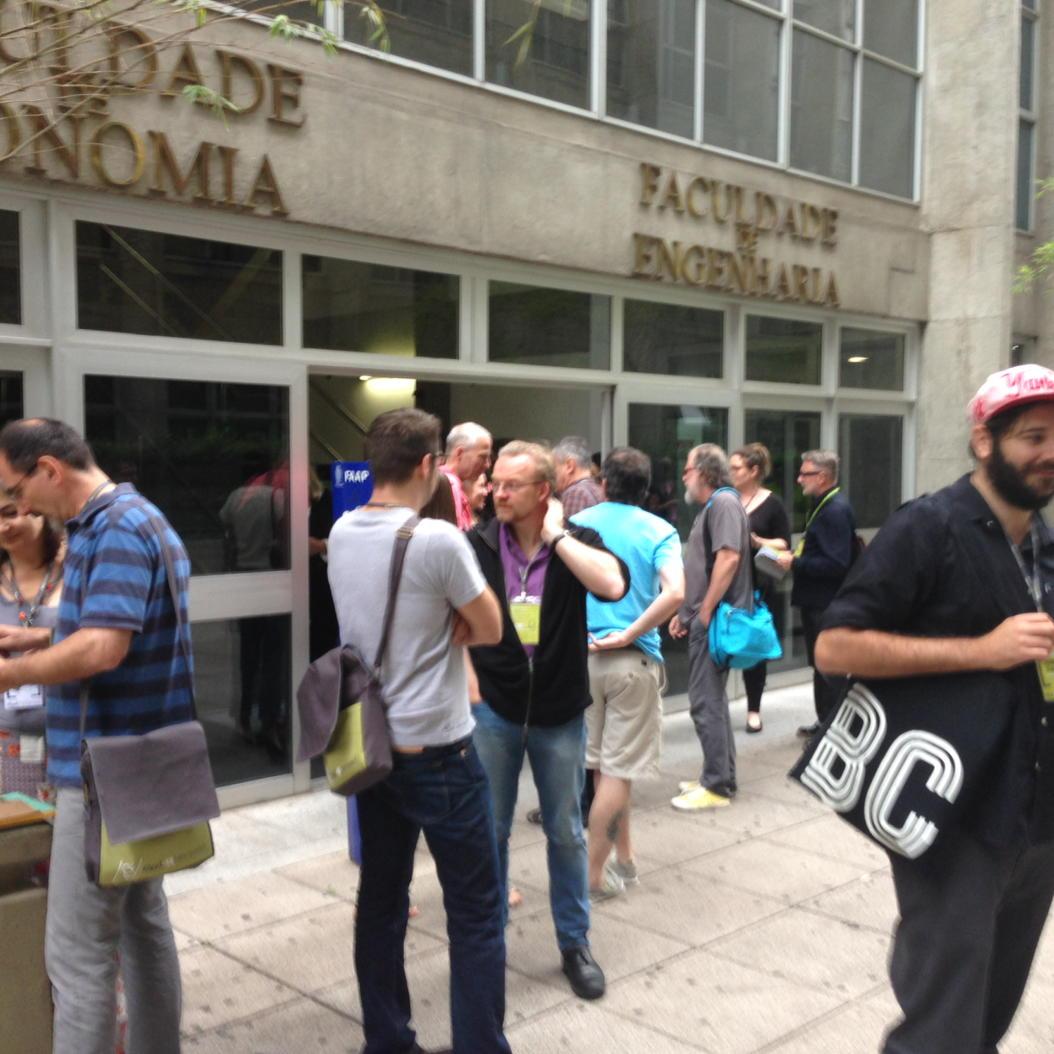 johndberry's tweet image. Typographia longa, ATypI brevis. Last coffee break of #ATypI2015