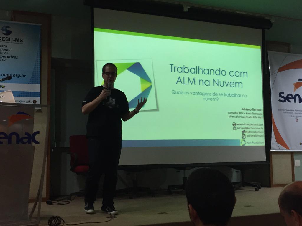 stefanohs's tweet image. Trabalhando com ALM na Nuvem com @adrianobertucci no #ALMRoadshow #ALMBrasil