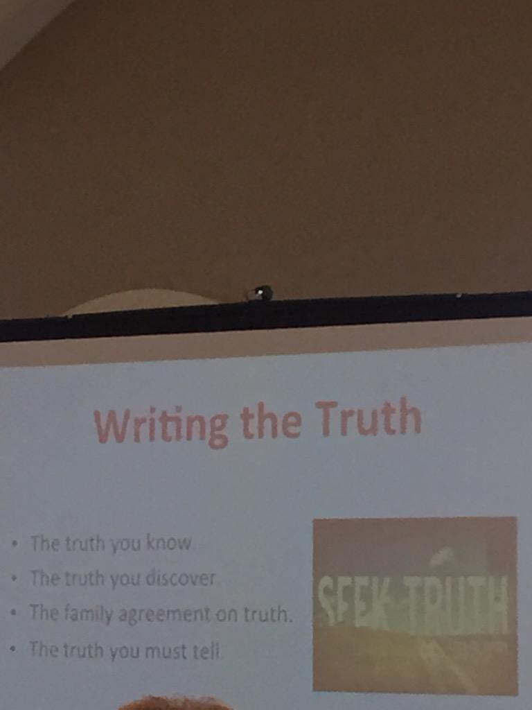 lolabelly's tweet photo. "A meaningful journey," Linda Joy Myers #WritingTheTruth #MagicOfMemoir cc @MemoirGuru @brooke_warner http://t.co/hZQeyuiP5o