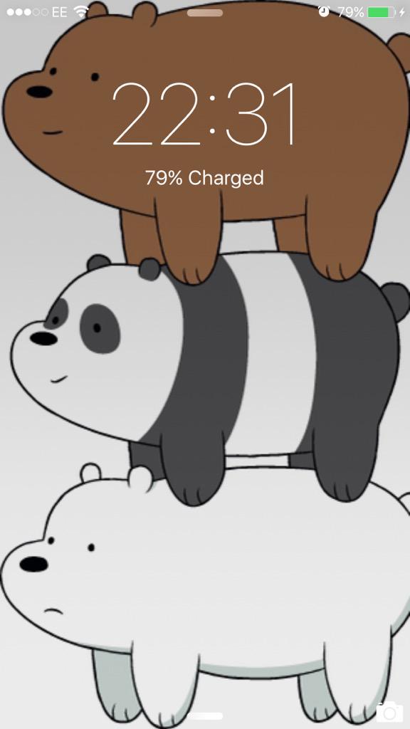 Taryncrimson's tweet image. New wallpaper! #bearstack #WeBareBears