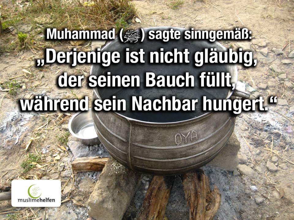 NickKastrioti's tweet photo. Muhamedi a.s. thoshte:
"Nuk është besimtar ai i cili barkun e tij mbushë përplot derisa fqinji i tij vuan nga uria" http://t.co/i36sAhh2it