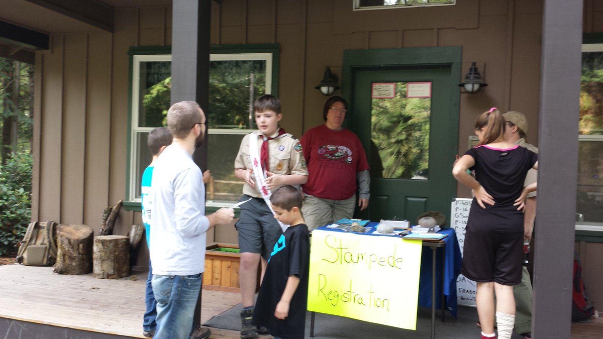 ducbutton's tweet image. #MBCstampede
Helping registration at Stampede