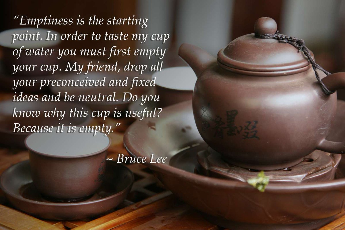 Empty Your Cup Bruce Lee Empty Your Cup Bruce Lee