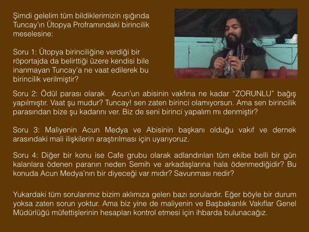 fanatikizleyici's tweet photo. Acun Hakkında Bilmedikleriniz #SemihOzturk #utopya #utopyafinal #acunilicali #yeteneksizsiniz #osesturkiye#survivor http://t.co/51JL4ik8CS
