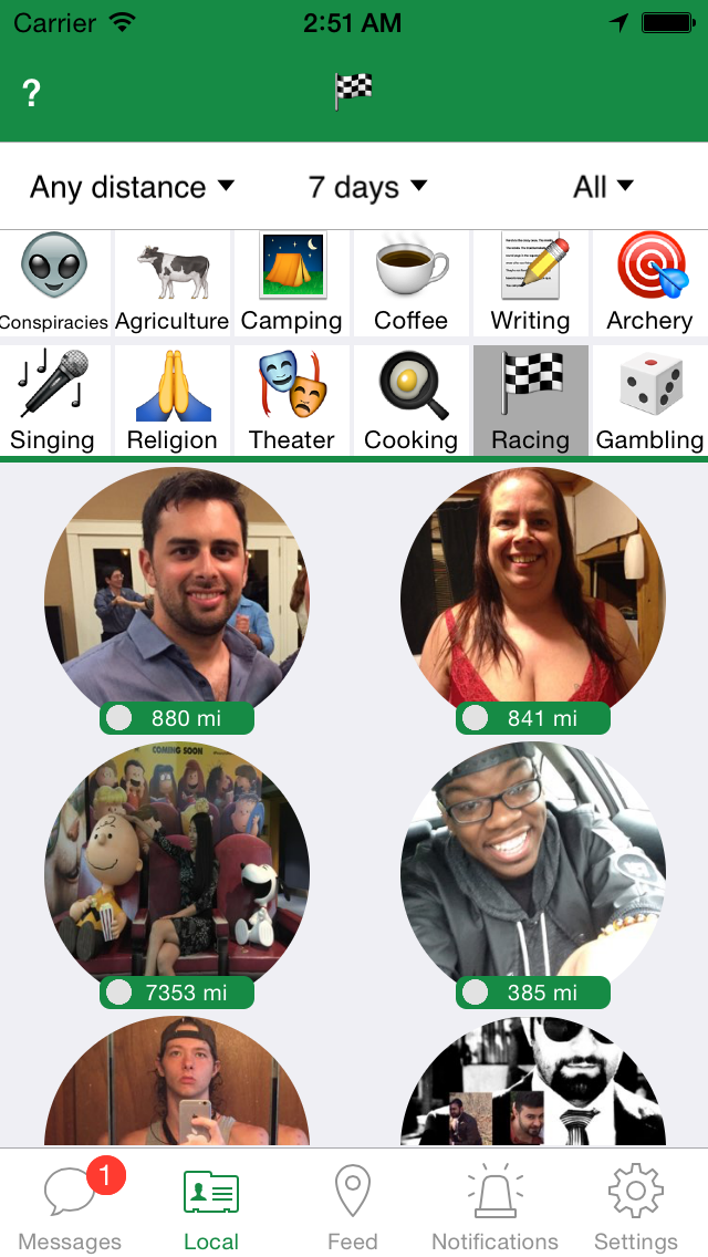 VeepApp's tweet photo. Is #racing your passion? Find other people like you on Veep.  It's completely free. http://t.co/LEwnHj5r2H