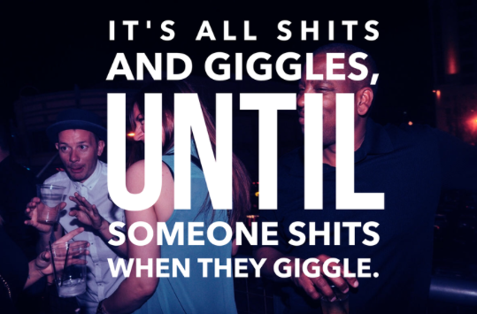 It's all #shitsandgiggles until...