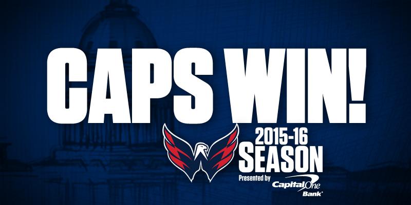 Capitals's tweet photo. CAPS IMPROVE TO 3-1-0 as they weather the Canes 4-1 tonight at the Verizon Center. #CapsCanes #RockTheRed http://t.co/QtOwhcvFy1