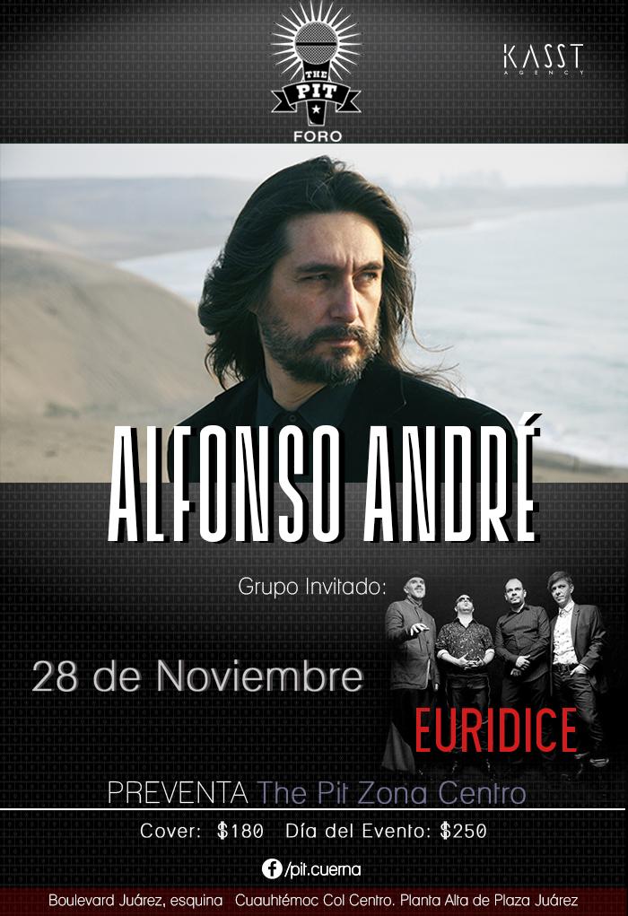 kasstagency's tweet photo. @AlfonsoAndre y #MarRojo llegán a Cuernavaca
28 NOV #ThePitForo
Grupo Invitado: @euridicemusica
¡Los esperamos! http://t.co/ytGTV1PlHD