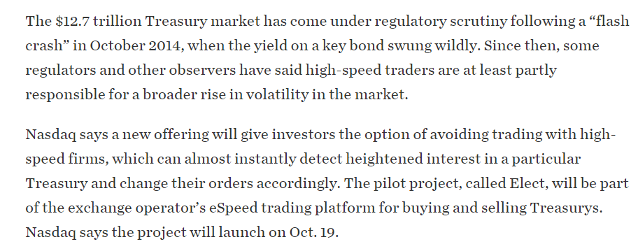 nanexllc's tweet photo. If #HFT is so good for the market, then why is Nasdaq offering an option to AVOID trading with them? http://t.co/kviG9mm8El