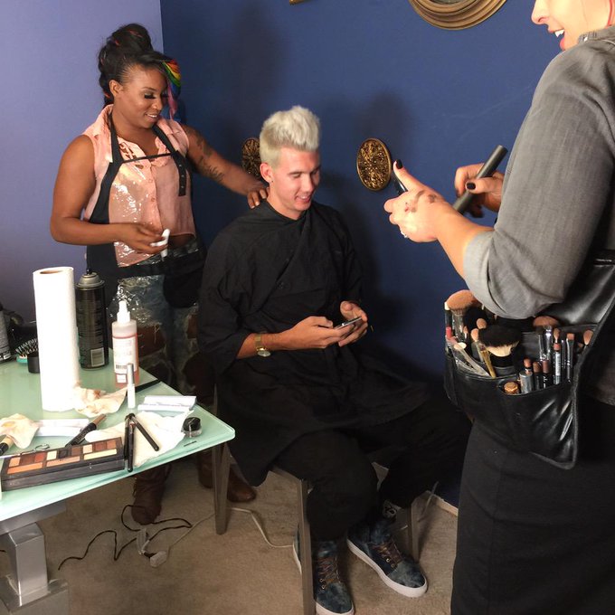 Getting dolled up before a show! #EDM #noshame #loveit #edmlife #music http://t.co/ntnlGVoxMY<a href="/tag/edm"class="tags">#EDM</a><a href="/tag/noshame"class="tags">#noshame</a><a href="/tag/loveit"class="tags"><span>#loveit</span></a><a href="/tag/music"class="tags"><span>#music</span></a><a href="/tag/edmlife"class="tags"><span>#edmlife</span></a>