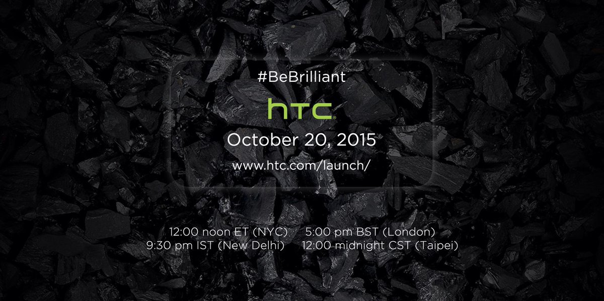 Ketahui yang terbaru dari #HTC di htc.com/launch 20/10/15 jam 23.00 WIB. #BeBrilliant