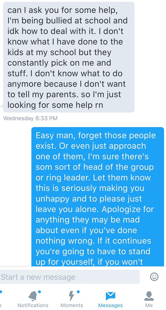 Banks's tweet image. Never be afraid to stand up for yourself, if you won't nobody will