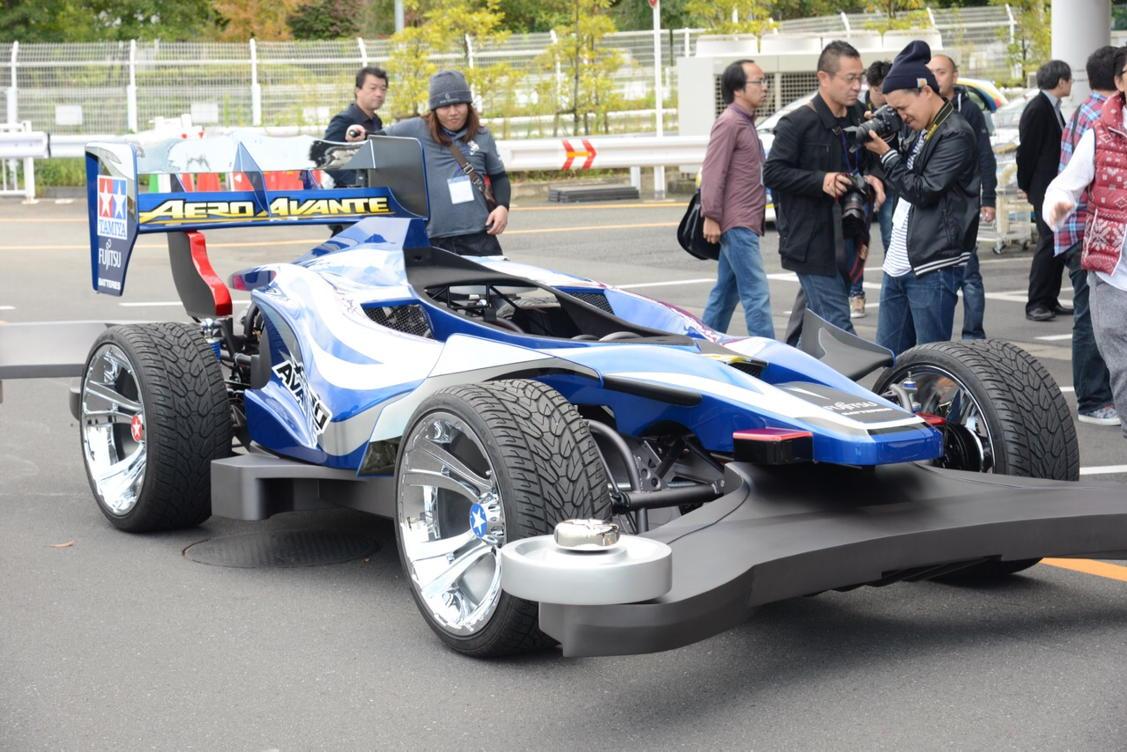 1/1 実物大ミニ四駆 エアロアバンテお披露目！ Togetter [トゥギャッター]