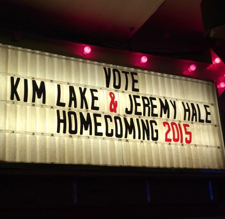 KimForQueen's tweet image. Even the @GarageOnPine recommends voting for the best! Vote Kim Lake and @JermForKing2015!