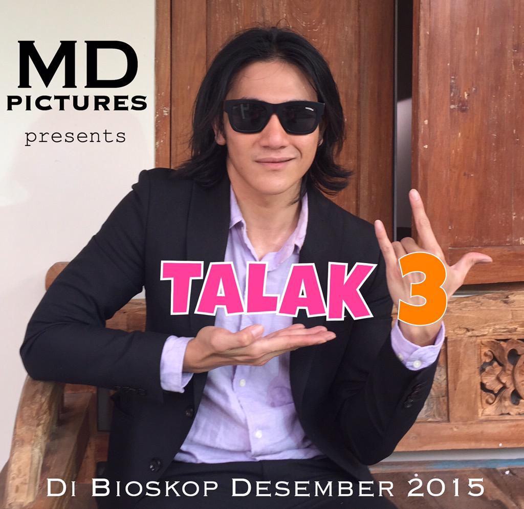 Coming Soon @filmTALAK3 Desember 2015, di seluruh bioskop Indonesia. <a href="/MD_Pictures/">MD</a> @official_mde #TALAK3 #TalakTiga