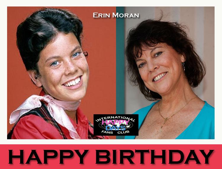Happy Birthday Erin Moran you are always in our heart!!        
