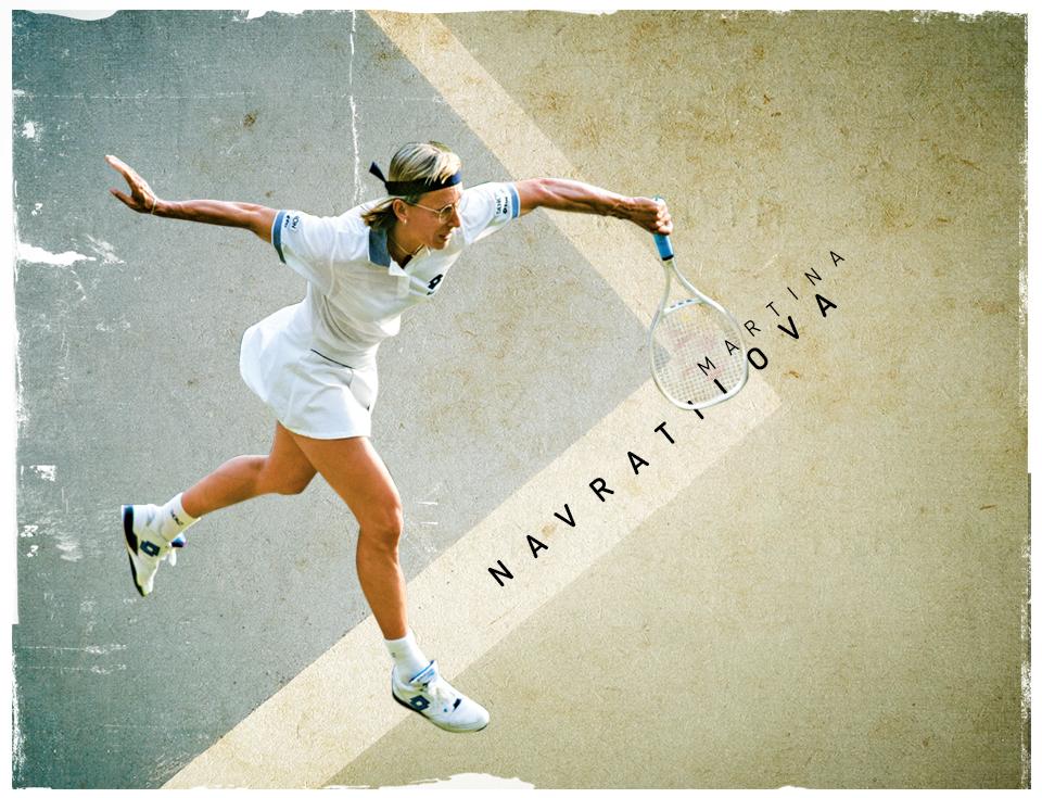 Happy birthday Martina Navratilova.     