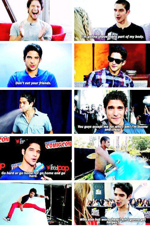 Happy 24th birthday to this amazing, talented & adorable idiot Tyler Posey!  