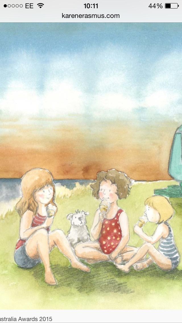 Summer memories #illustratorsaustralia