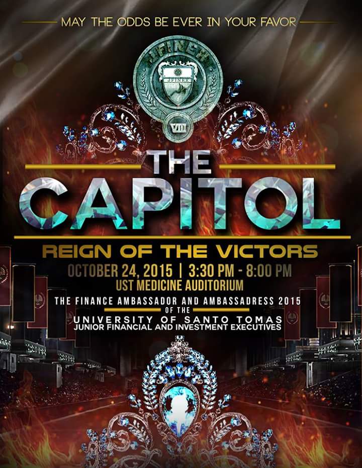 ustjfinex's tweet photo. This OCTOBER 24, 2015 | Medicine Auditorium | 3:30PM - 8:00PM
#TheCapitol2015
#FAA2015
#VIIIyearsofExcellence http://t.co/pSVU7ZbOUA