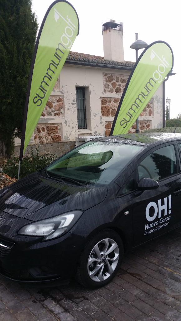 a_sanro's tweet photo. Acaimotor Guadalajara nos cede uno de sus vehículos para el torneo de hoy.
@summumgolf motorizado !! http://t.co/vS91Gv2zbH